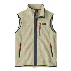 Patagonia – Retro Pile ärmellose Weste recycelte Fasern | Natur