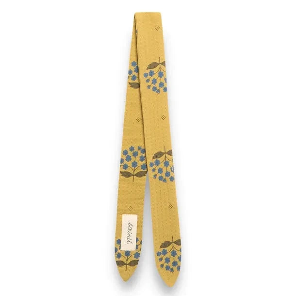 birinit - Arboleda Bio-Baumwoll-Blumen-Haarband | Gelb