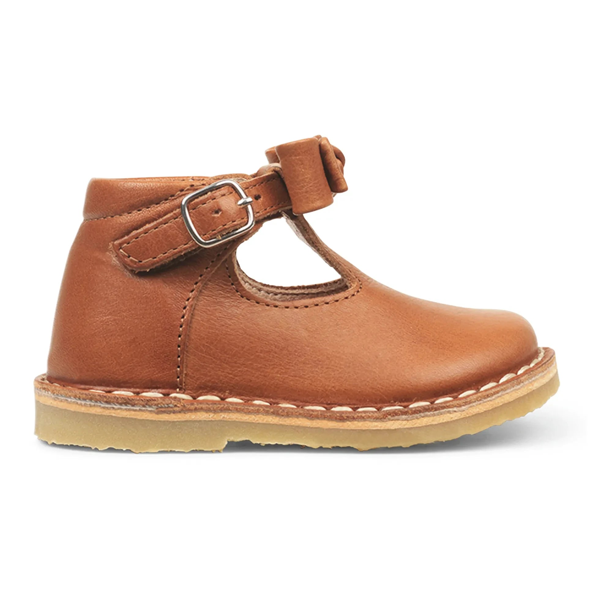 Petit Nord - Babies T-Bar Schleife | Cognac
