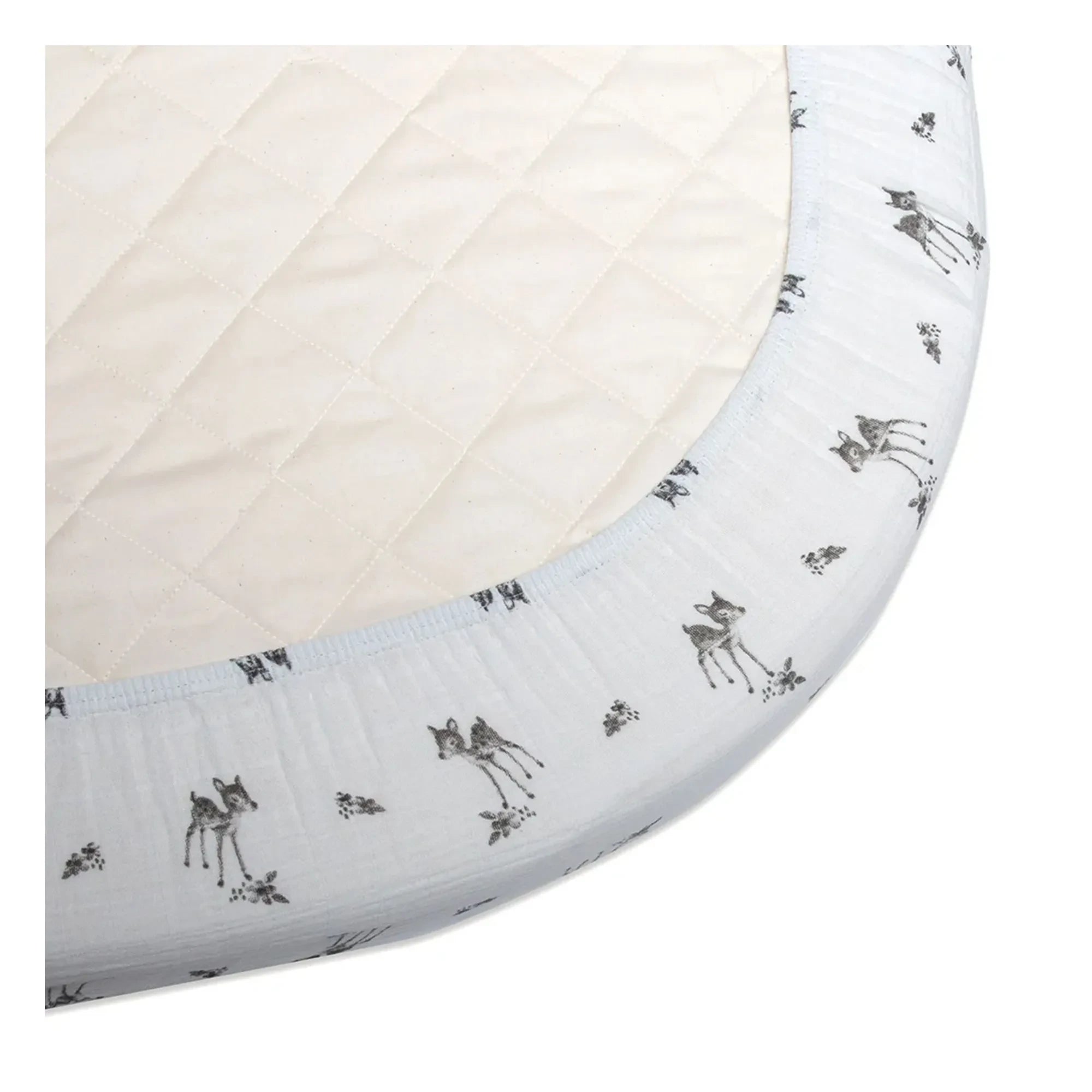 Charlie Crane - Lugo Faon 90 cm Spannbettlaken | Weiß