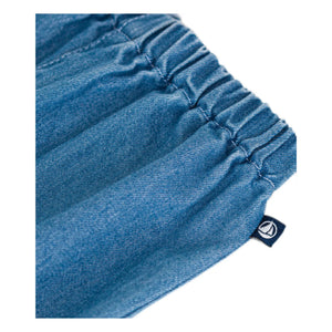 Petit Bateau - Leichte Denim-Sarouel | Denimblau
