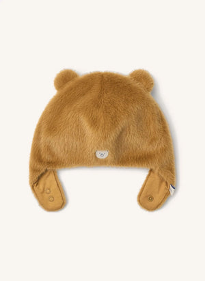 Liewood - Chapka Fur Lillie Bear Recycled Polyester | Karamell