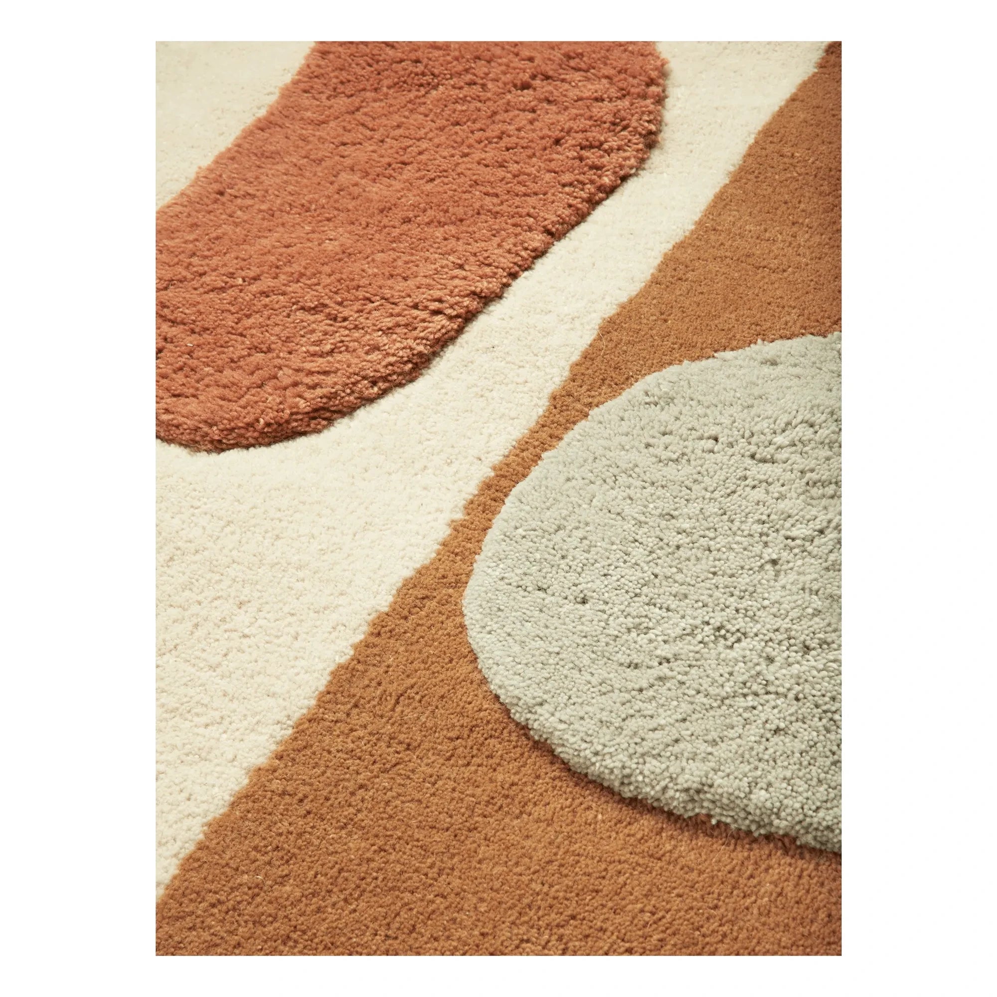Ferm Living Kids - Bloco halı | Terracotta