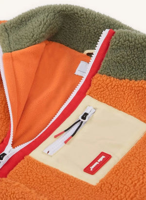 Hallo Hossy - Polar Fleecejacke | Orange