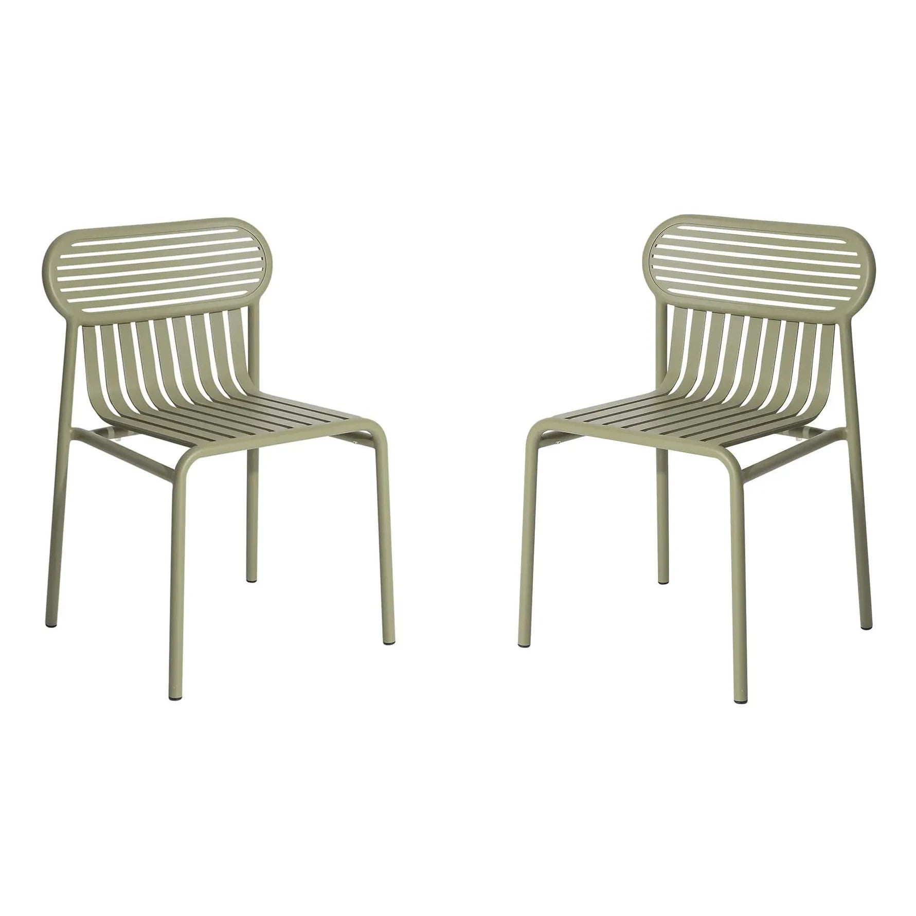 Petite friture - Weekend Stühle - 2er Set | Jade Grün