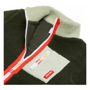 Hello Hossy - Forest Fleece Jacke | Dunkles Khaki