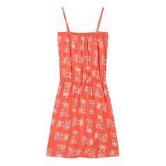 We Are Kids - Mina Palm Kleid Bio-Baumwolle | Orange