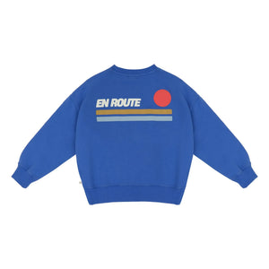 Jenest - Jack Sweatshirt Bio-Baumwolle | Kobalt