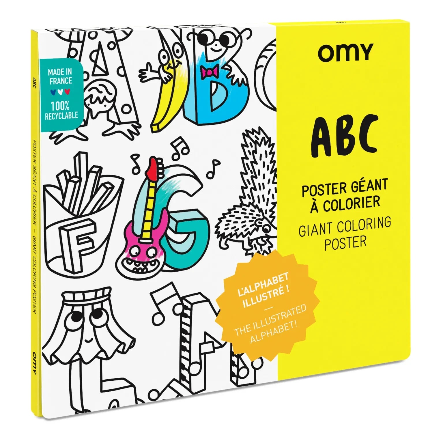 Omy - Riesen-ABC-Malposter