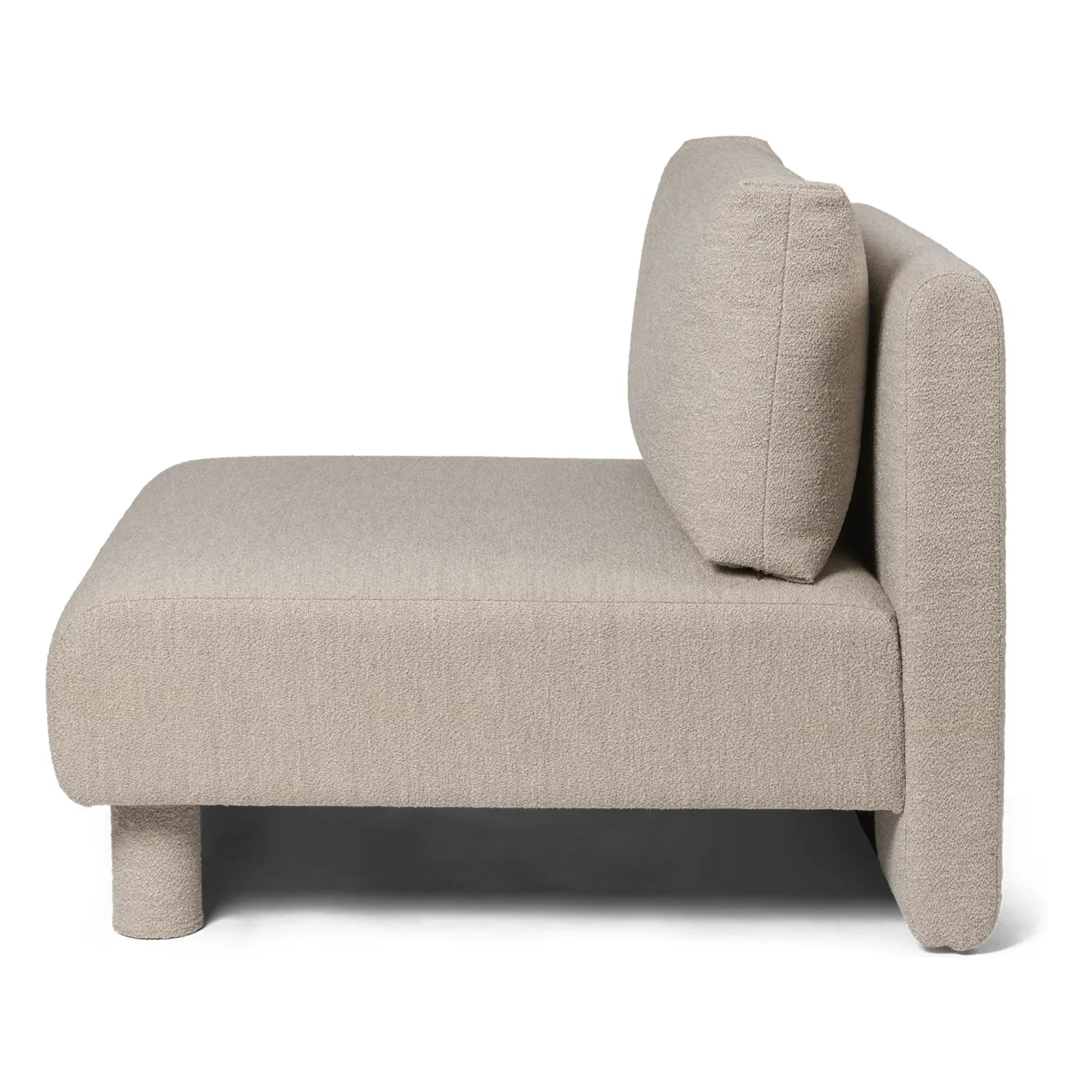 Ferm Living - Dase Bouclé Modul Mittelsofa | Beige