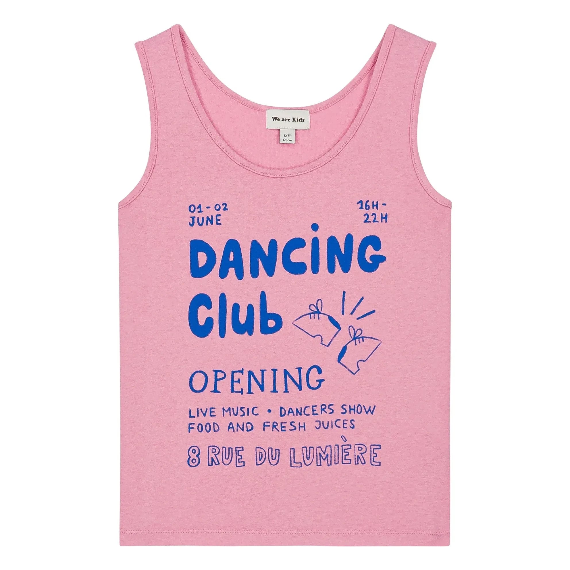 We Are Kids - Marcel Dancing Club Trägertop Bio-Baumwolle | Rosa