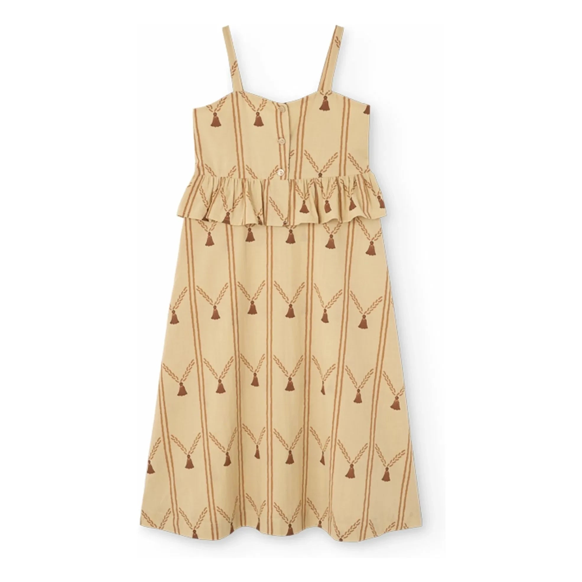 The Animals Observatory - Roe Bio-Baumwollkleid | Braun
