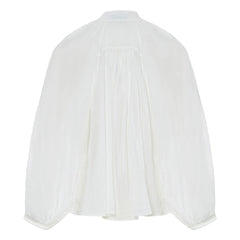 Forte Forte - Boho-Bluse Aus Baumwoll-Seiden-Voile | Weiß