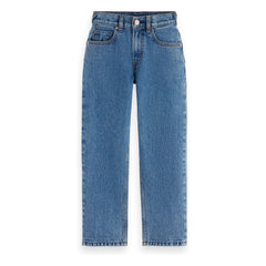 Scotch & Soda – Jeans mit geradem Schnitt aus recycelten Fasern | Blau