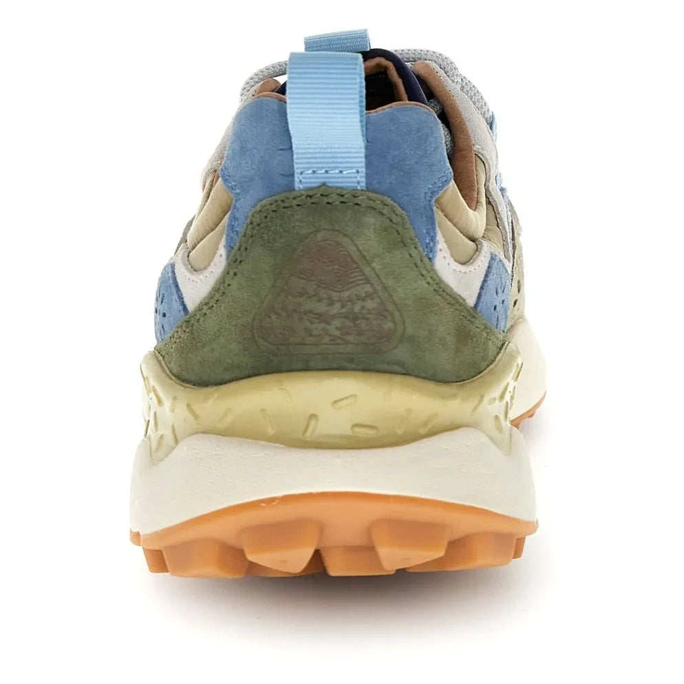 Flower Mountain - Yamano 3 Wildleder- und Nylon-Sneaker | Nachtblau