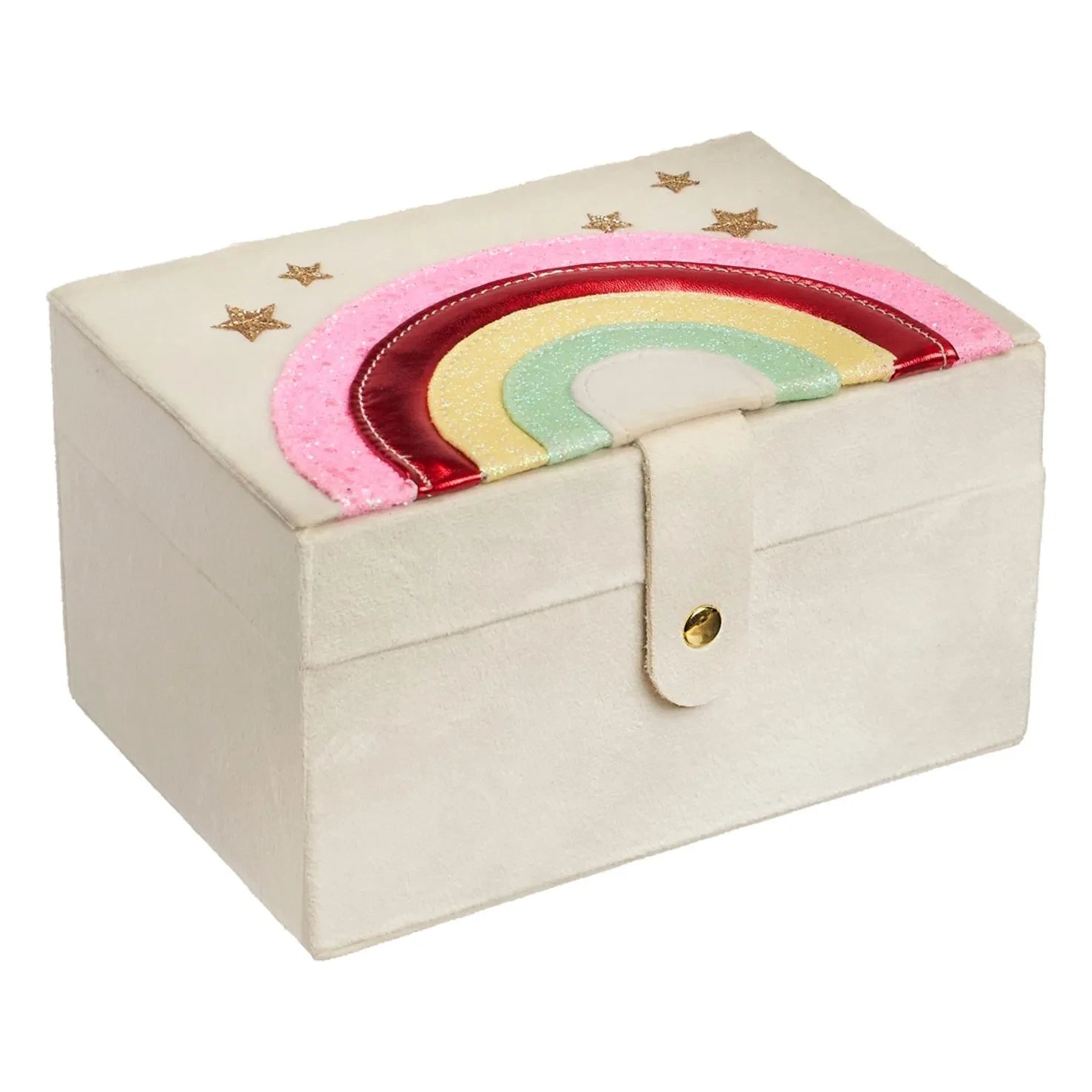 Rockahula Kids - Große Regenbogen-Schmuckkästchen | Ecru