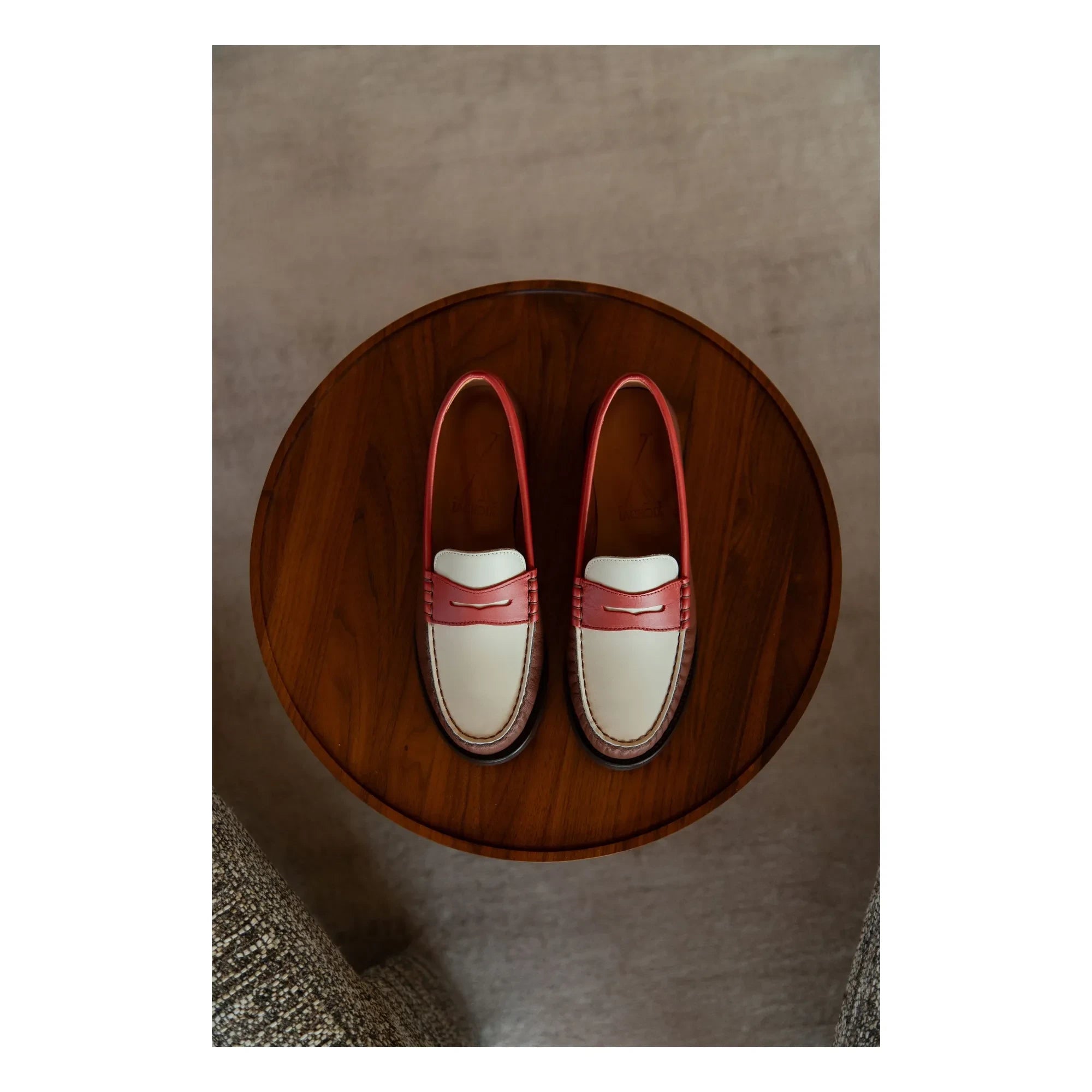 Lachoix - Penny Tricolor Loafer | Braun