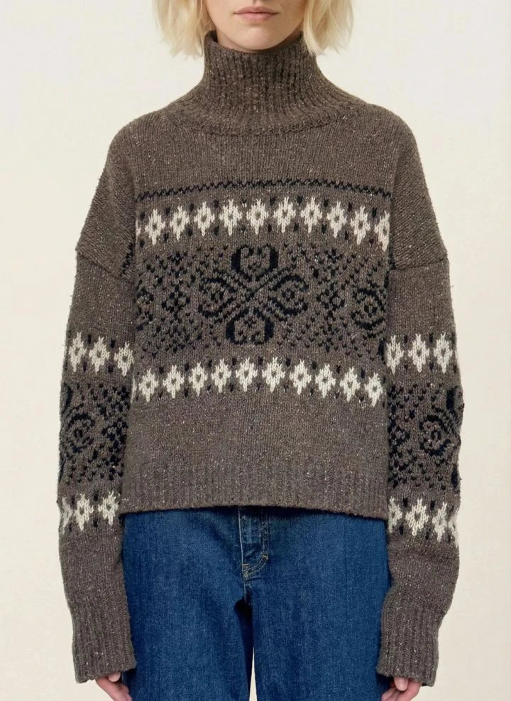 Vanessa Bruno - Huguette Wollpullover | Taupe-Braun