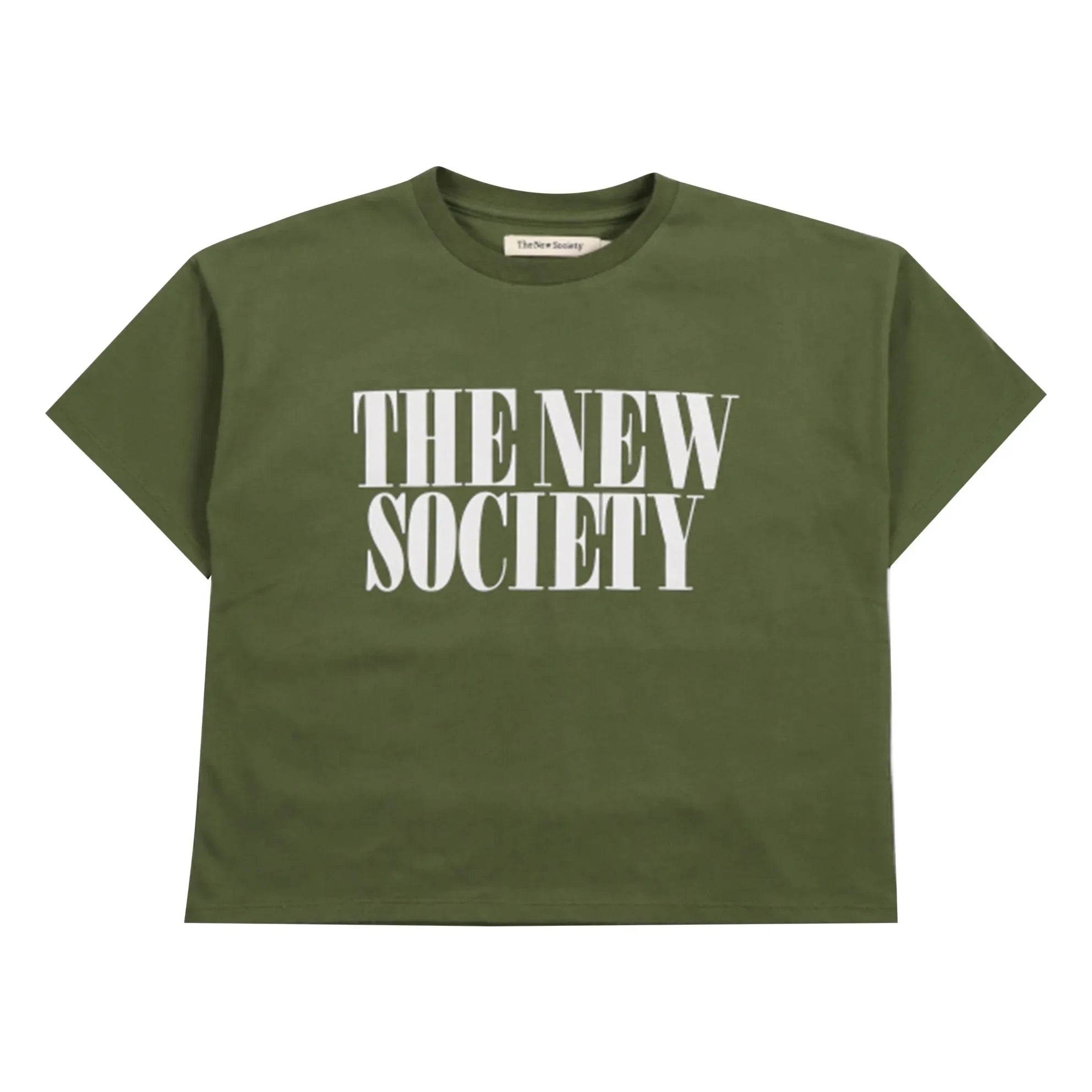 the new society - Mica T-Shirt | Dunkelgrün