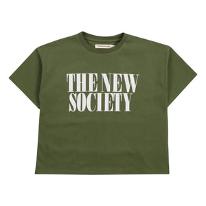 the new society - Mica T-Shirt | Dunkelgrün