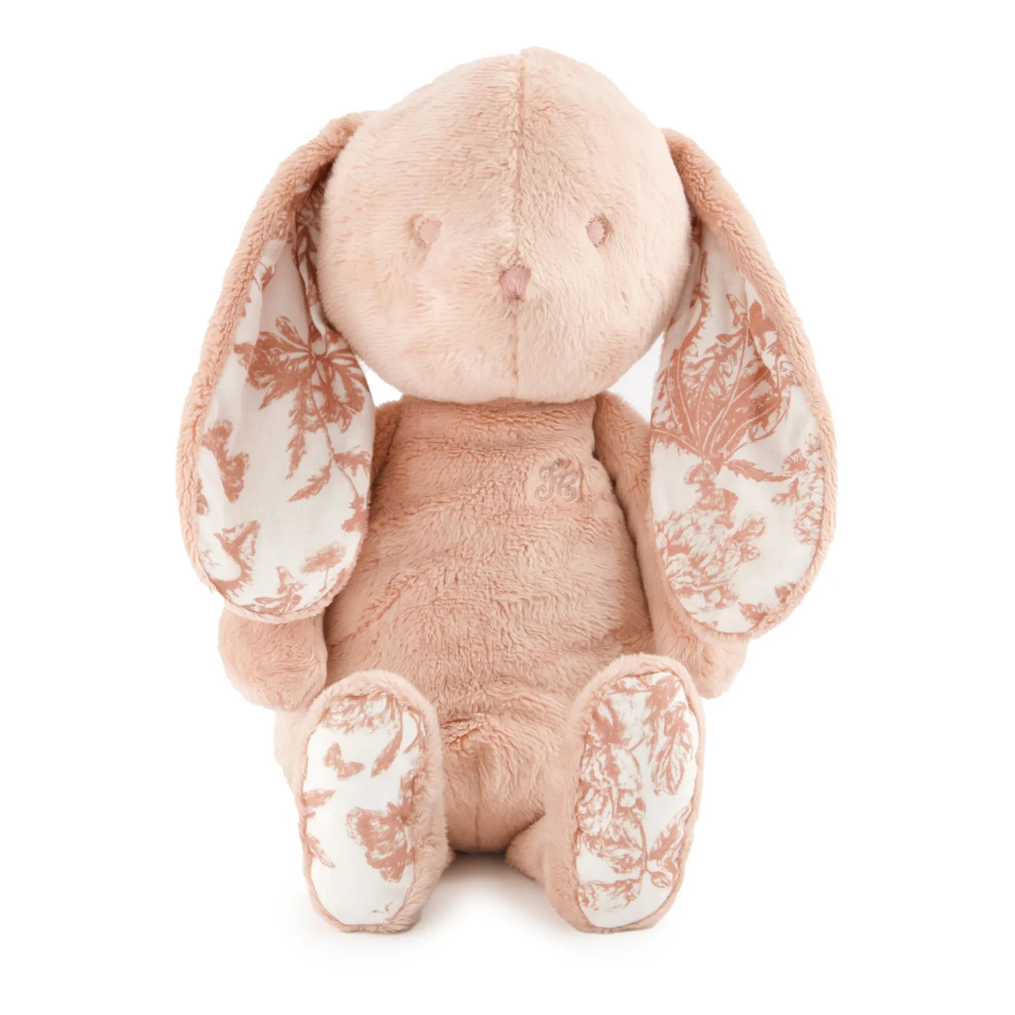 Tartine et Chocolat - Augustin Hase Plüschtier Toile de Jouy | Pfirsich