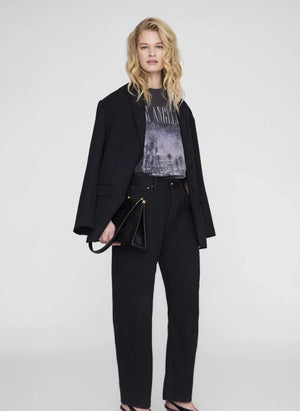 Anine Bing - Cade Los Angeles T-Shirt | Schwarz