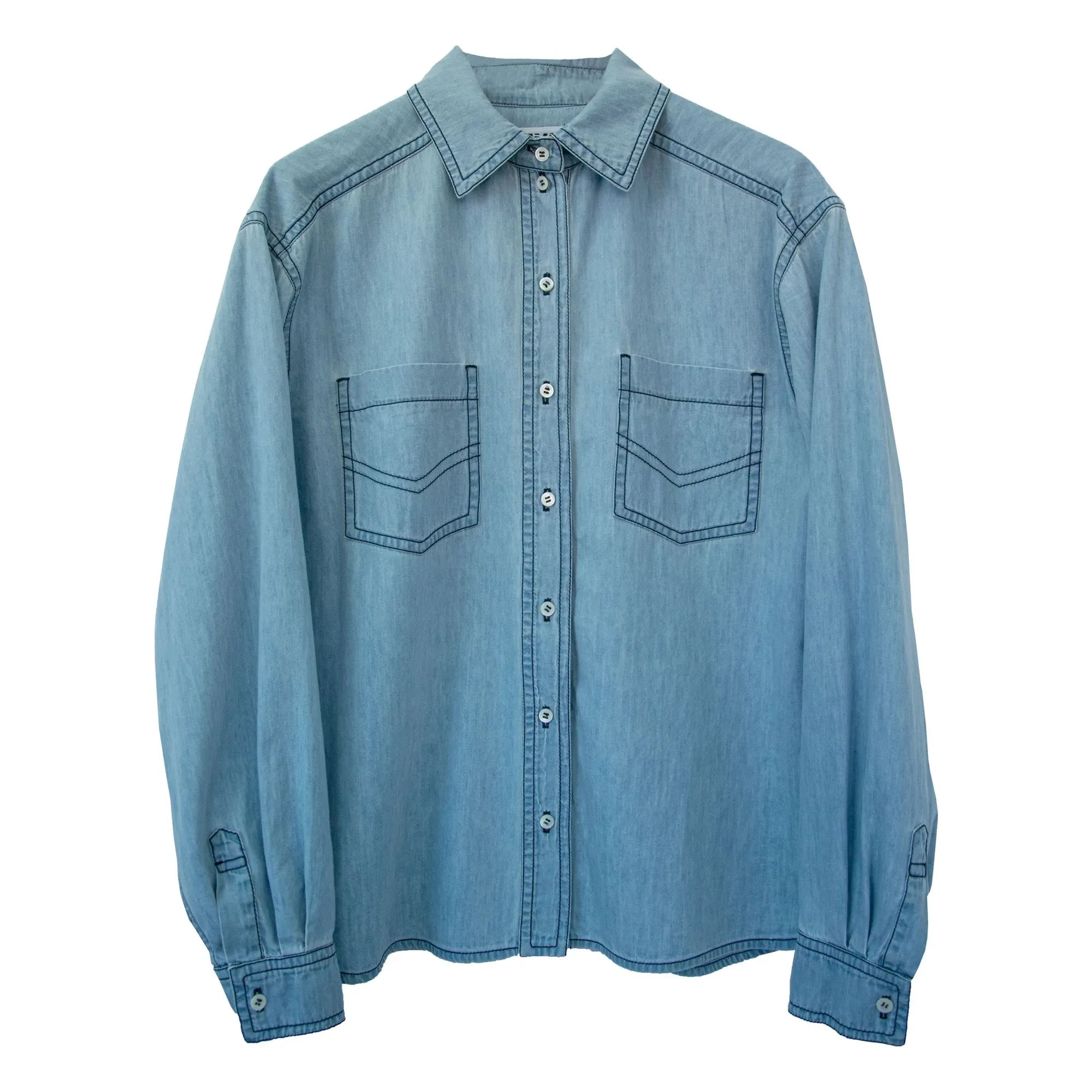 THEAVANT - Love Light Denim Hemd | Blau