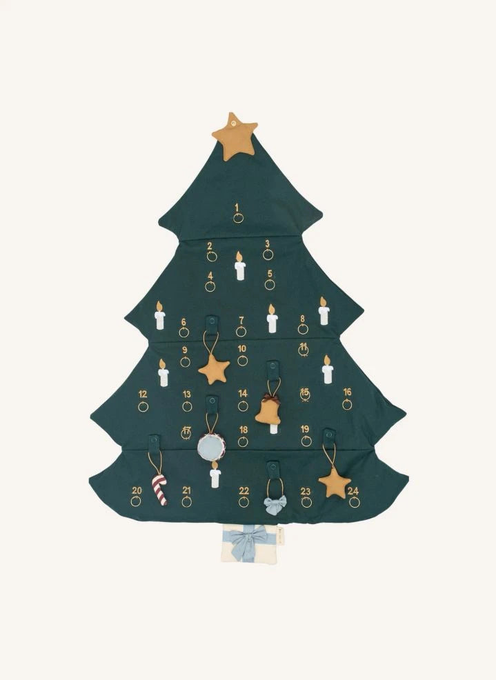 Fabelab - Dunkelgrüner Tannen-Adventskalender