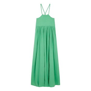 Leon & Harper - Romee Kleid aus Bio-Baumwolle | Wassergrün
