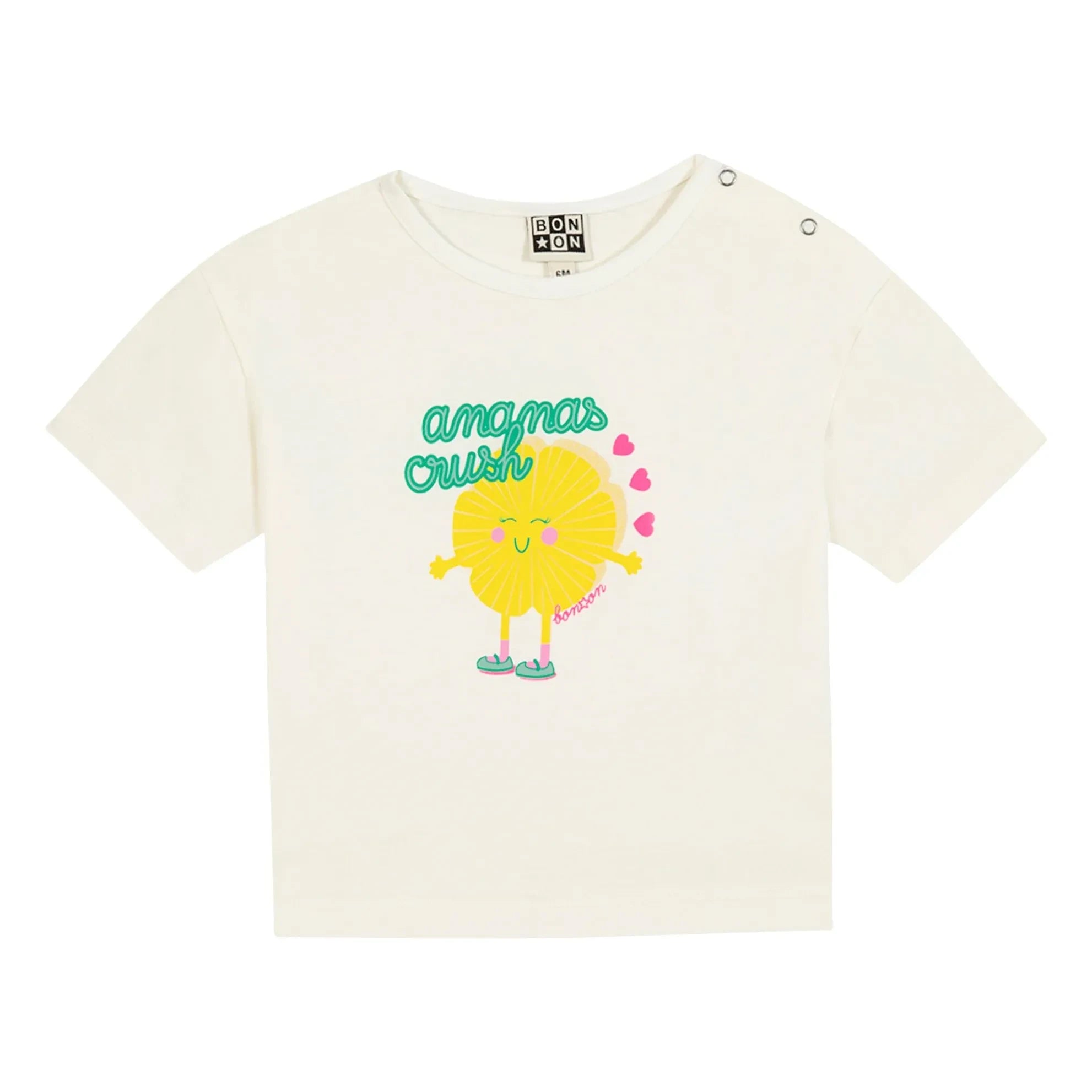 Bonton - Livo Ananas T-Shirt | Ecru