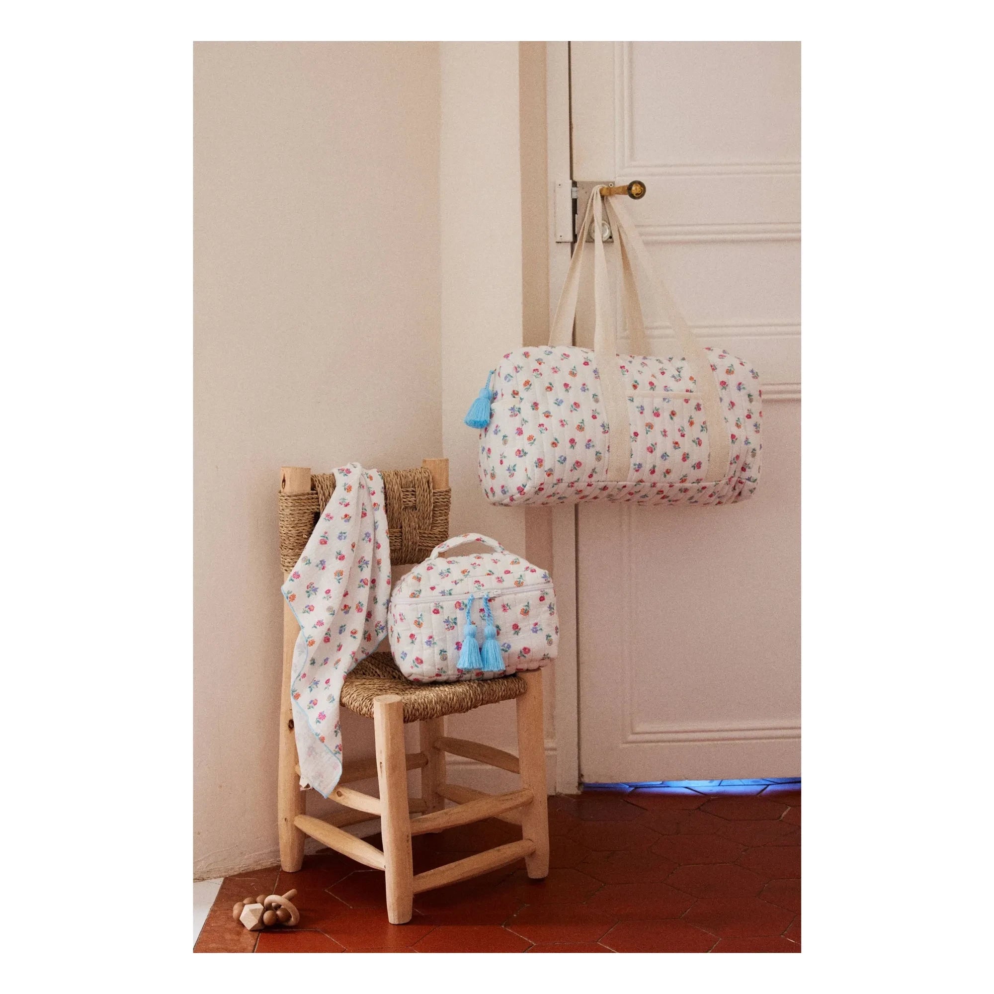 Louise Misha - Vaeva Tasche 24h, aus Bio-Baumwolle | Weiß