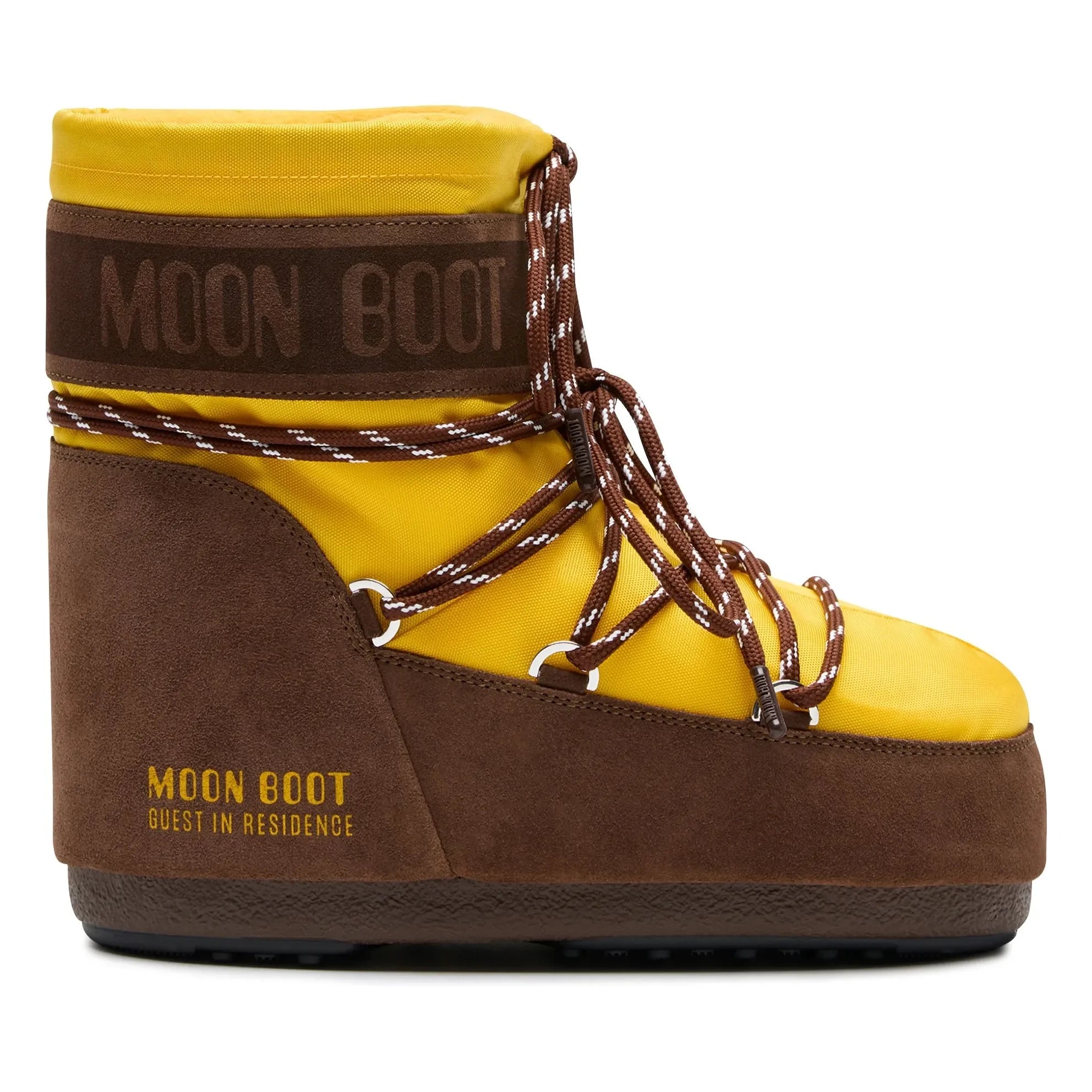 Moon Boot - MB x Guest in Residence Icon Low Nylon-Stiefel | Gelb
