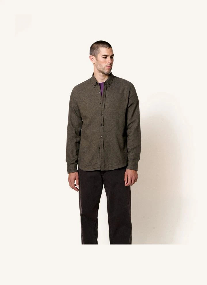 Homecore - Tokyo Alaska Hemd | Khaki