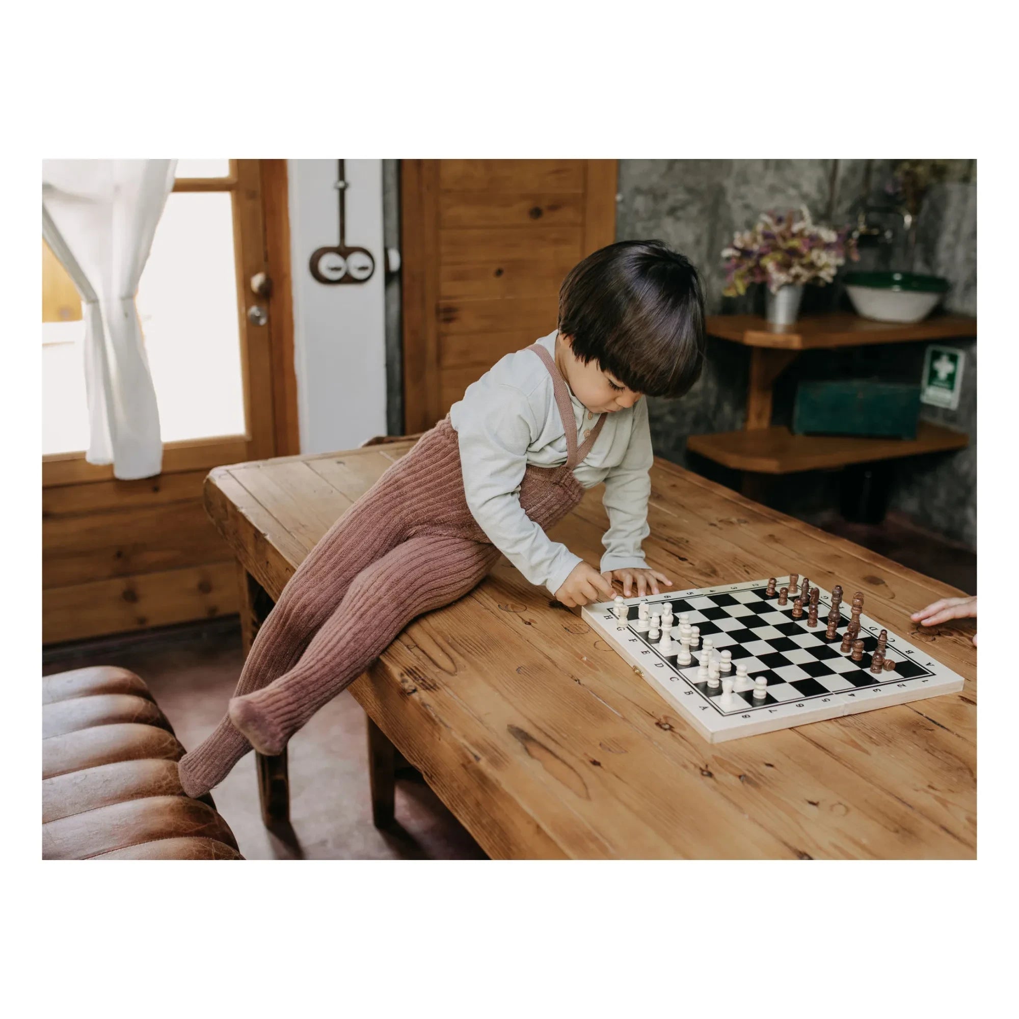Silly Silas - Teddy Granny Bio-Baumwolle Frottee Strumpfhose | Staubrosa