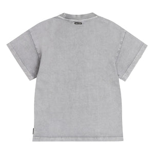 Tumble N'Dry – Oversize-T-Shirt „Sunbury“ aus Bio-Baumwolle | Hellgrau
