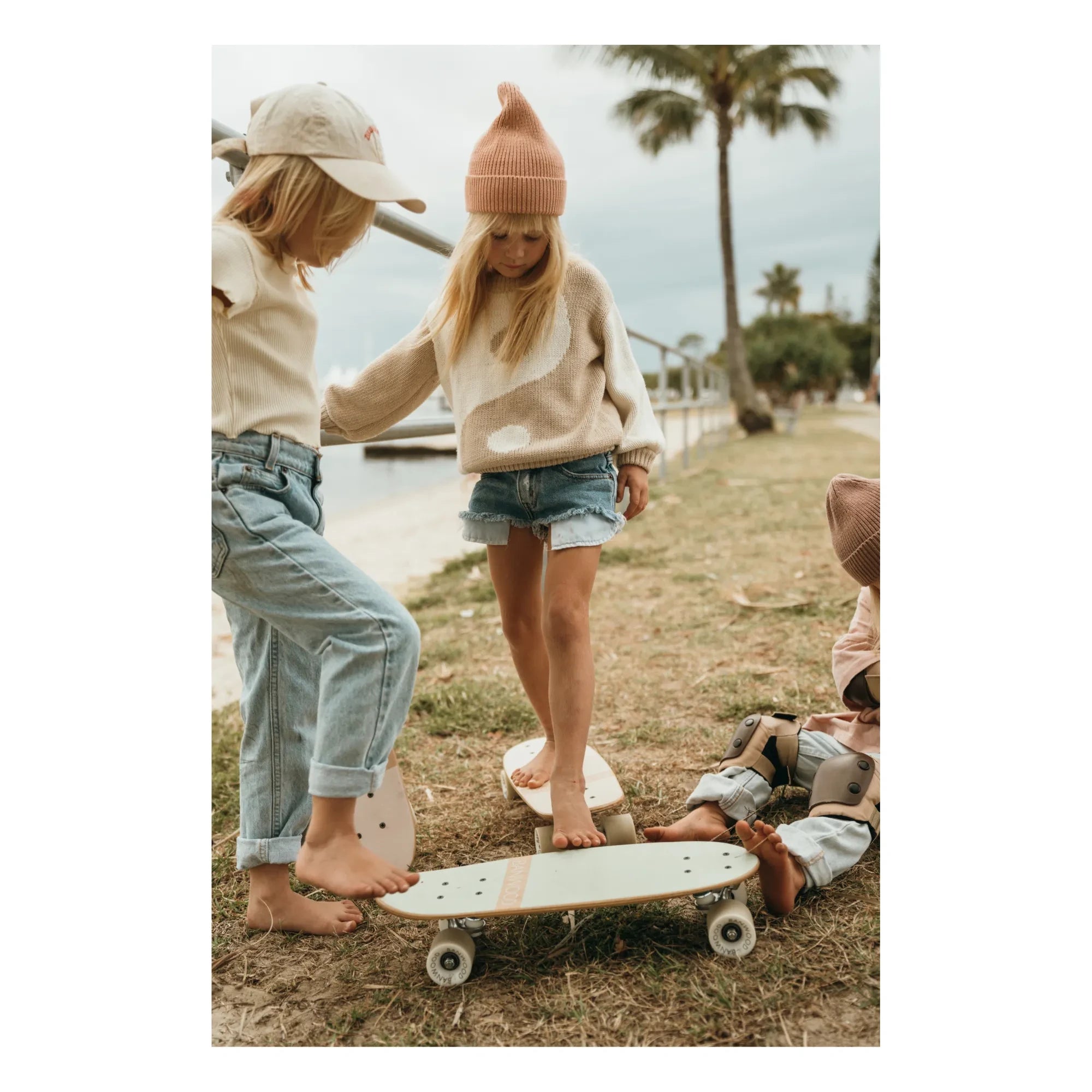 Banwood - Skateboard | Minzgrün