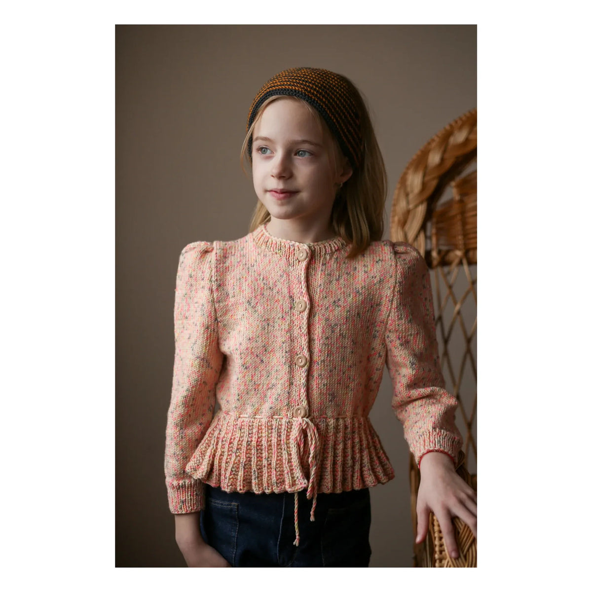 Kalinka - Luna Merinowoll-Cardigan | Rosa