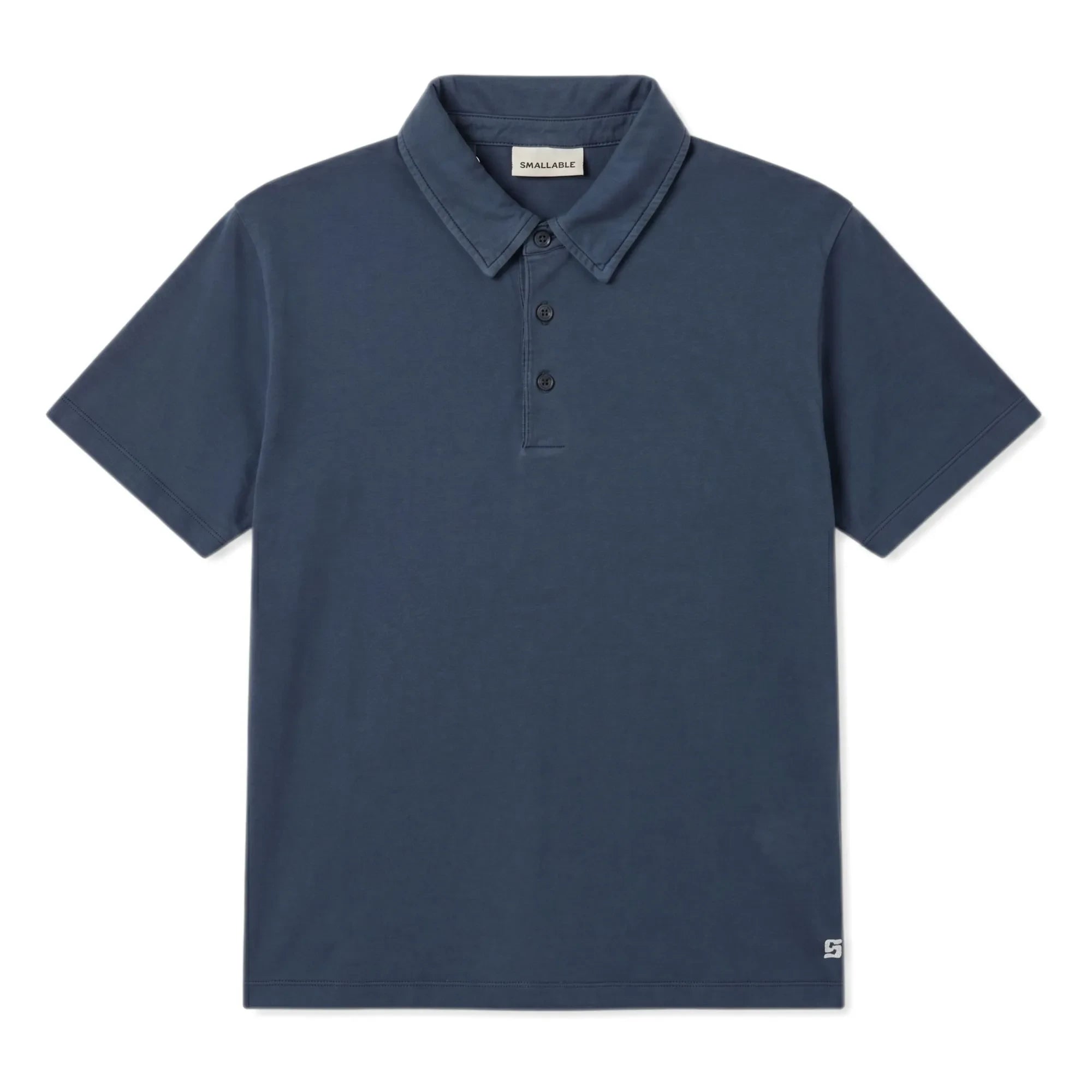 Smallable Man - Polo Fjord Cotton Pima | Nachtblau