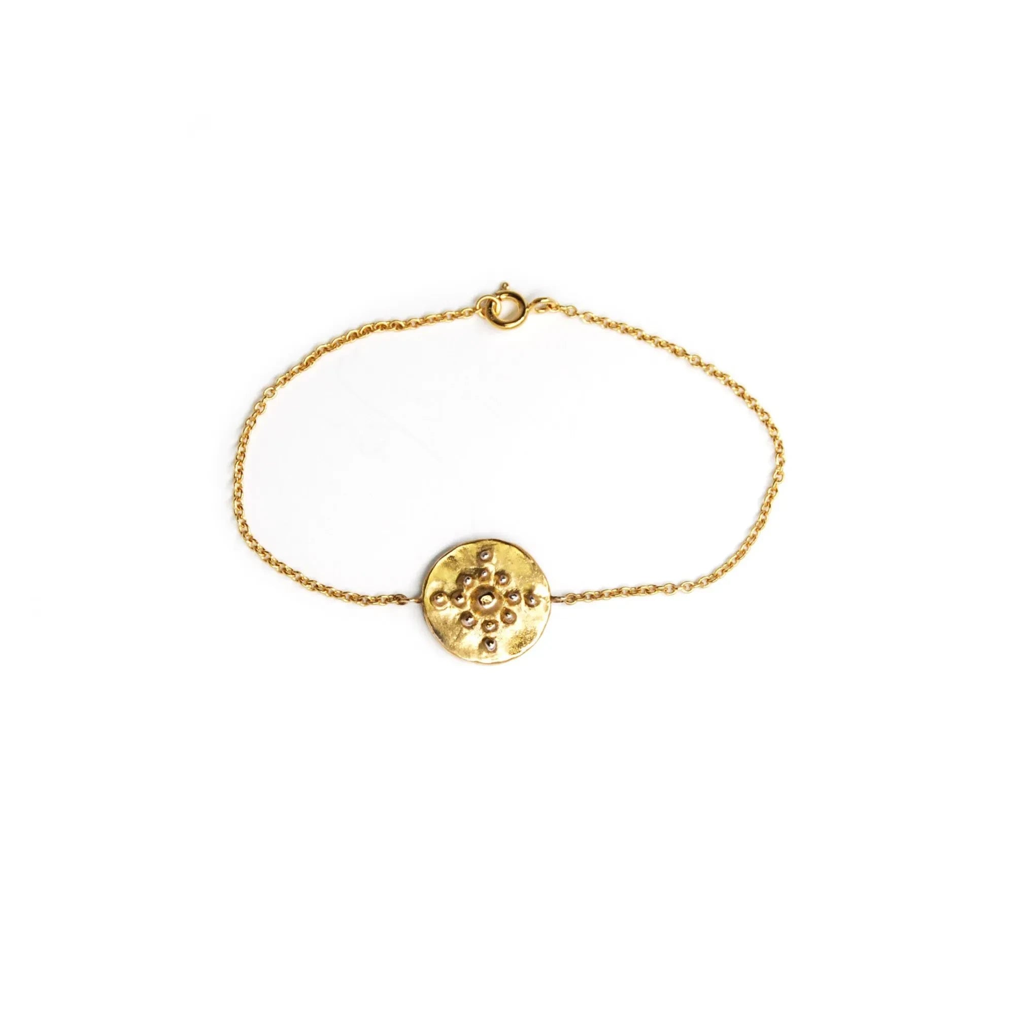 Alix D. Reynis - Orion Silber plattiertes Armband | Gold