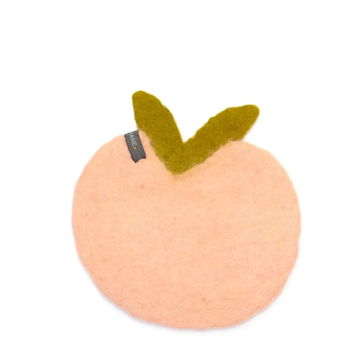 Muskhane - Filz Pfirsich Tischset | Blush