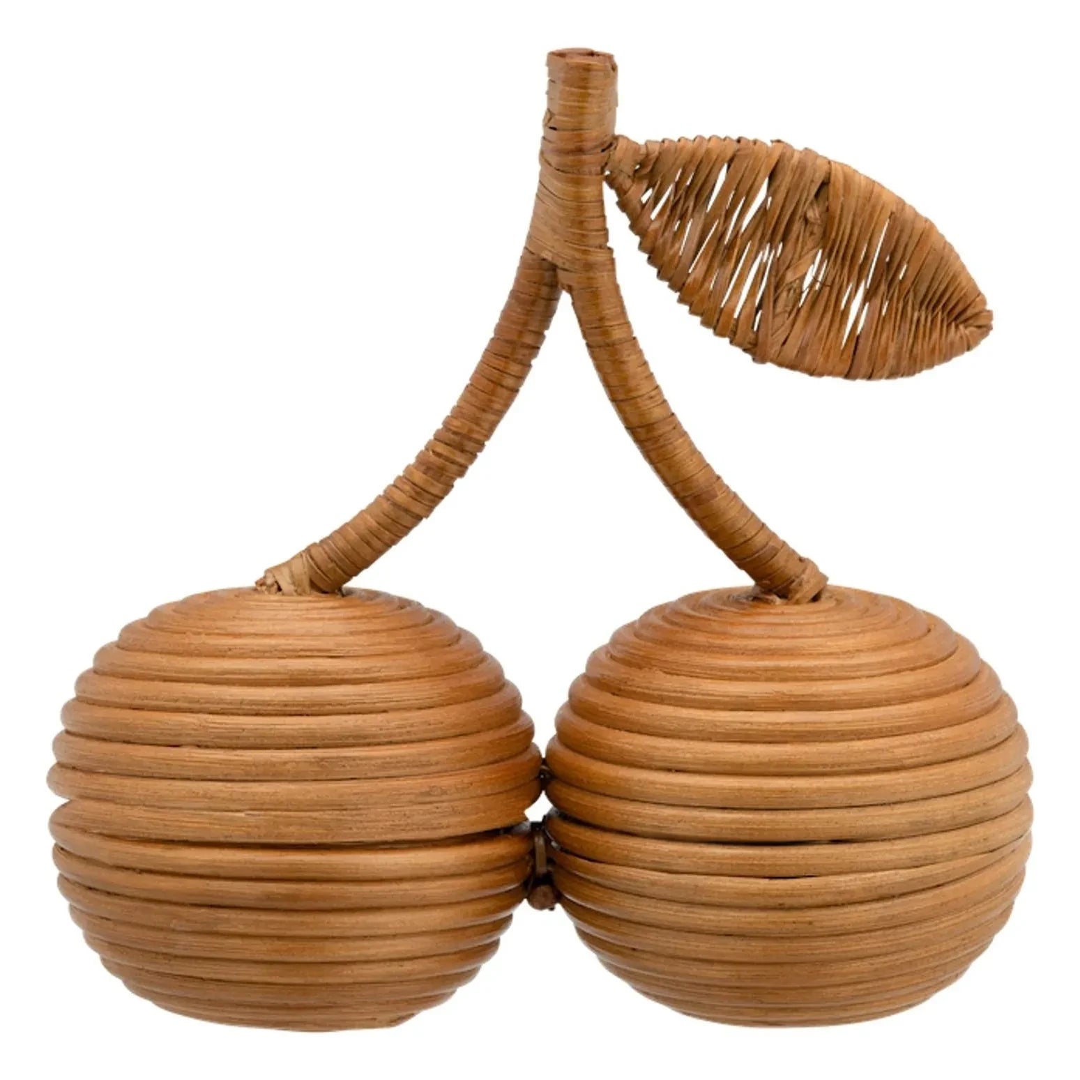Anna + Nina - Kirschkorb aus Rattan