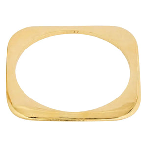 Soeur - Quadratisches flaches Armband | Gold