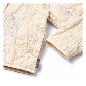 Molo - Holley Butterflies Jacke aus recyceltem Material | Elfenbein