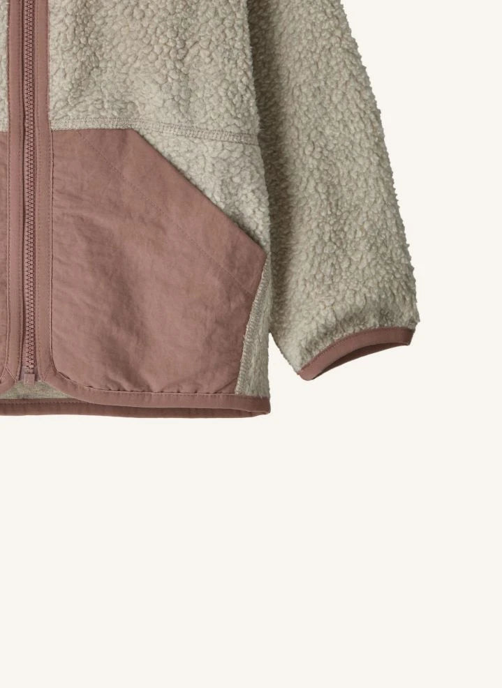 Patagonia - Geri Dönüştürülmüş Elyaf Shearling Fleece Ceket | Mauve