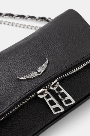 ZADIG&VOLTAIRE ROCK NANO GRAINED LEATHER Deri Çanta