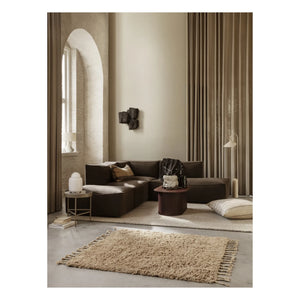 Ferm Living - Catena Sofa mit offener Seite links | Braun