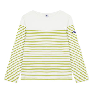 Petit Bateau - Marinière Petit Bateau | Gelb grün