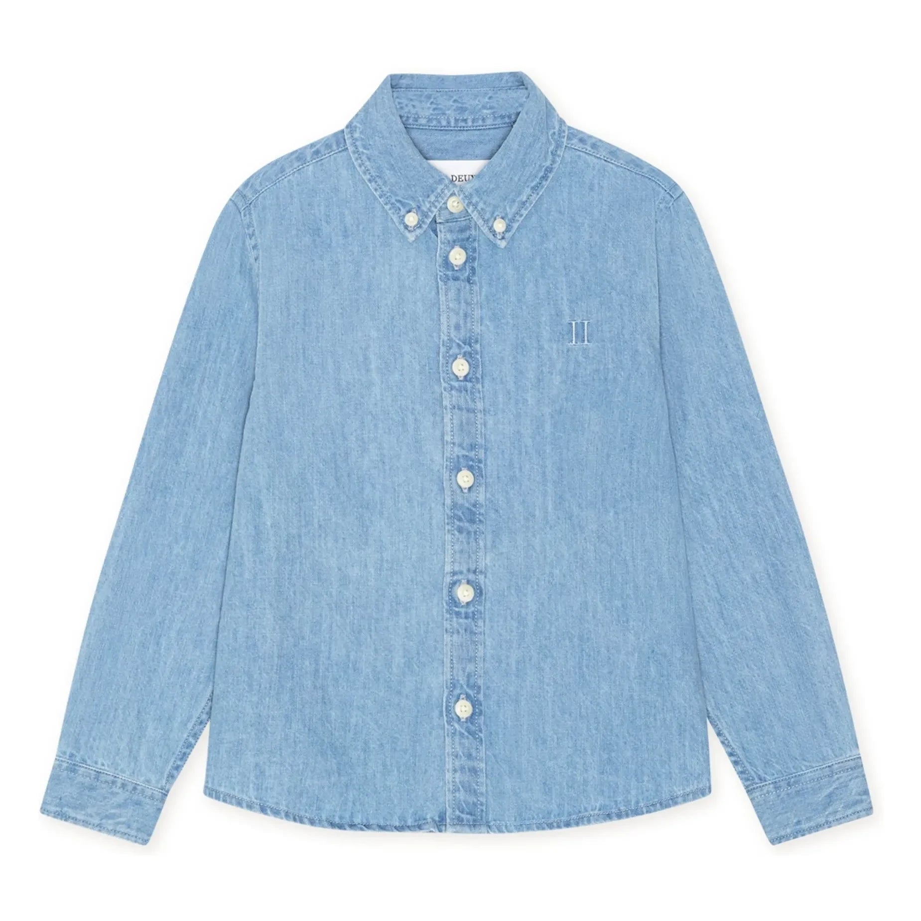 Les Deux - Konrad Denim Hemd | Verwaschenes Blau