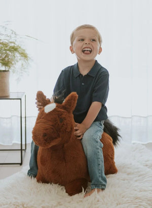 Wild & Soft - Hopper Pferd | Braun