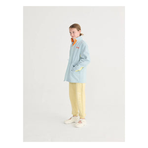 Bobo Choses - Recycelte Faser Wasserdichte Jacke | Hellblau